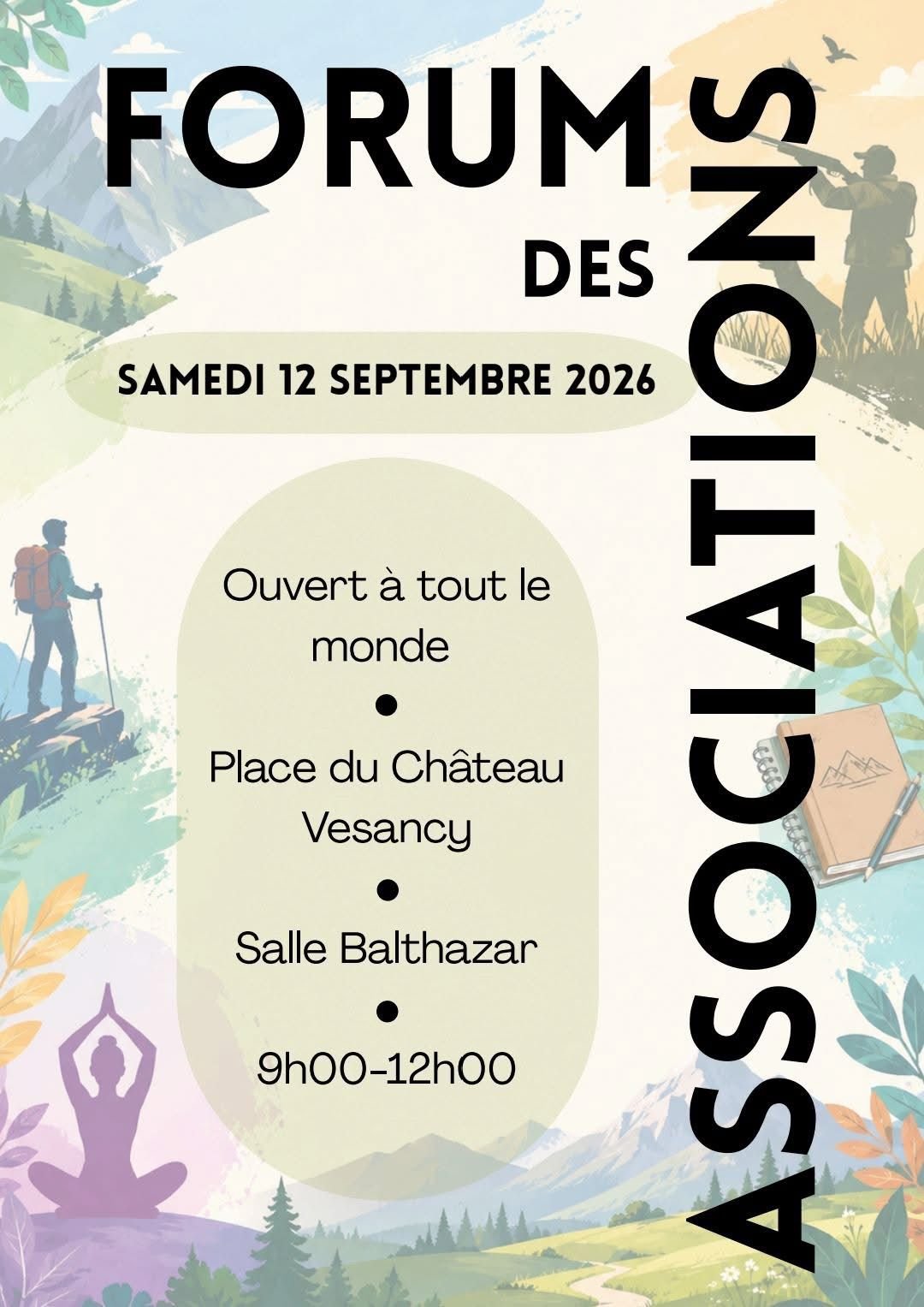 Affiche de l'événement Forums des Associations