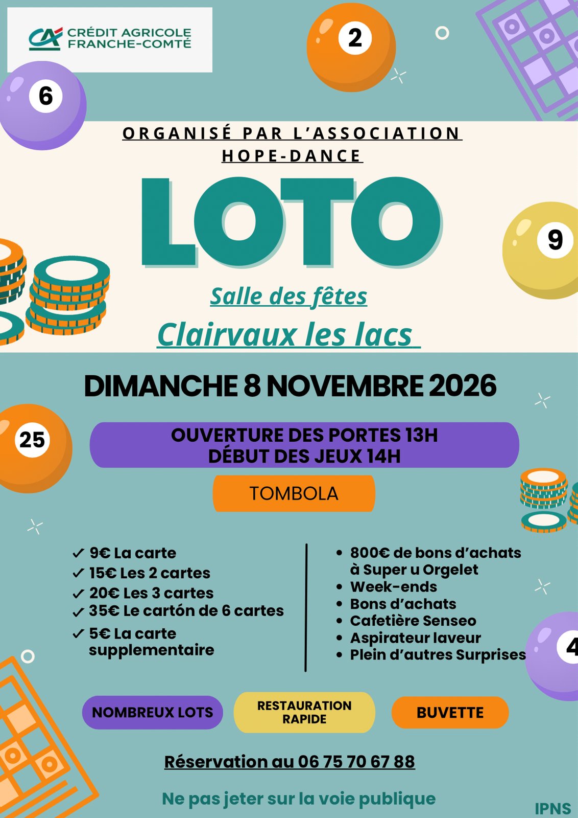 Affiche de l'événement Loto