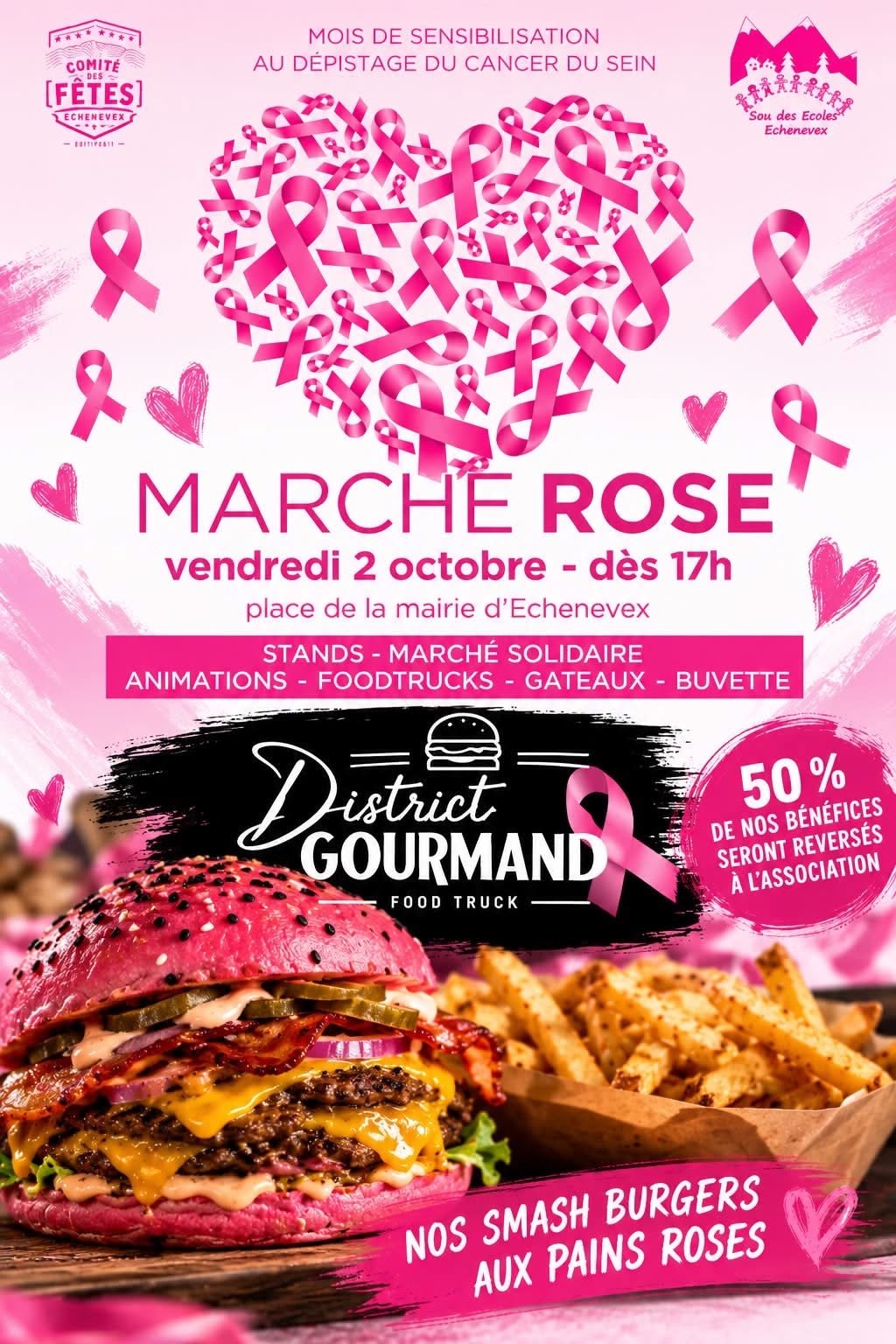 Affiche de l'événement Marche Rose