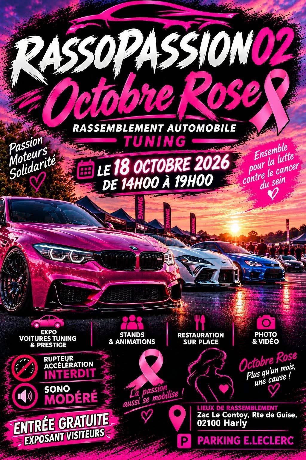 Affiche de l'événement Rassemblement automobile tuning
