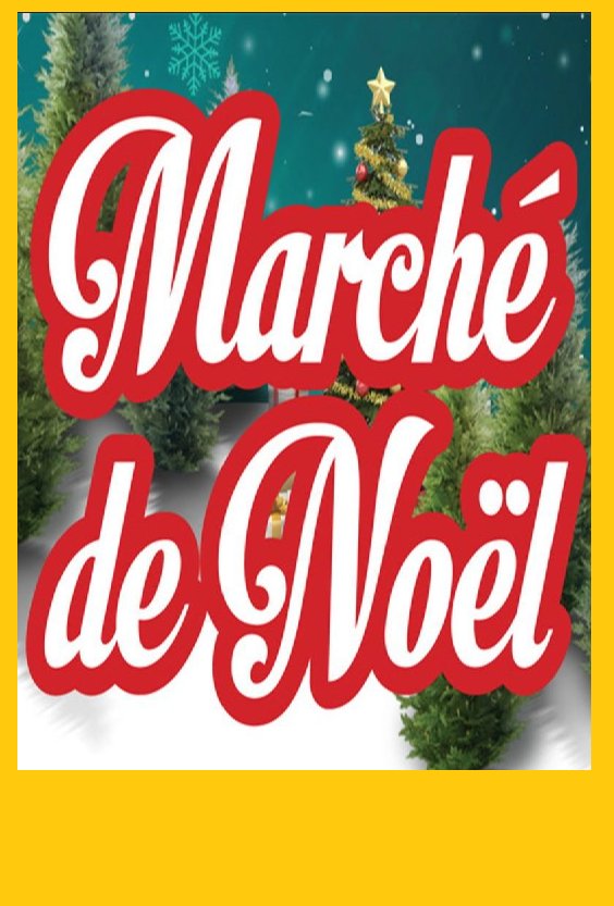 Affiche de l'événement Marché de Noël de Céreste-en-Luberon